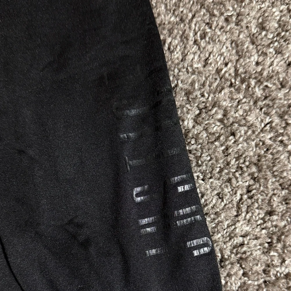 justice active Black Jogger Pants with Gray Accents size 16
